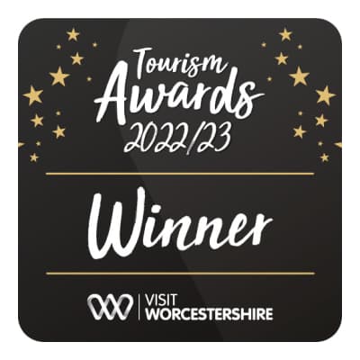 Worcestershire Tourism Awards Winner 2022 2023