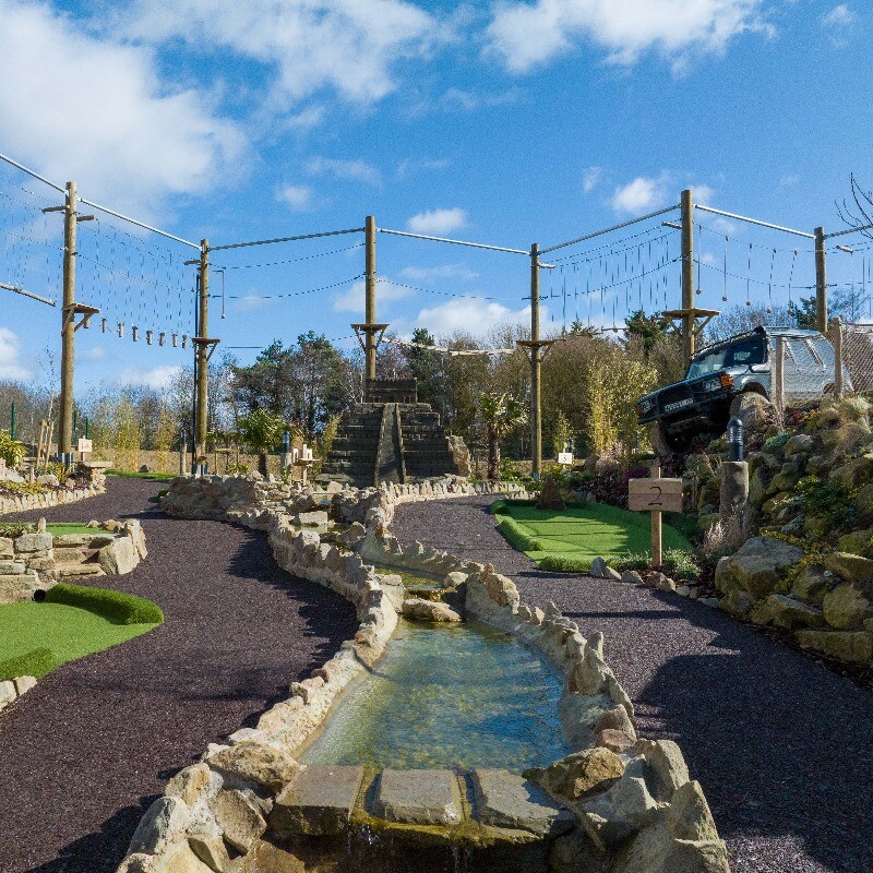 Aztec Adventure High Ropes Aerial Adventure Course