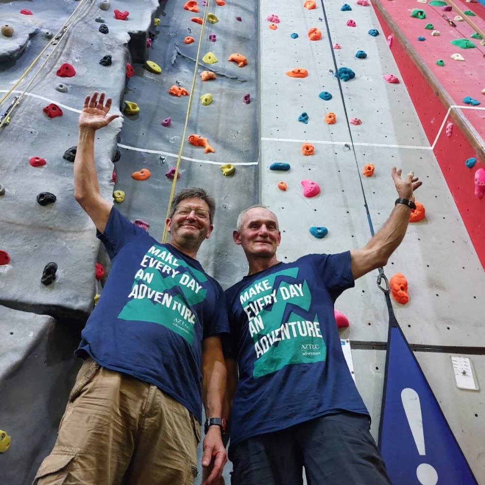 New routes on Evesham Climbing Wall